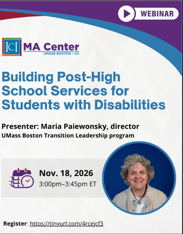 Building Post-High School Services for Students with Disabilities