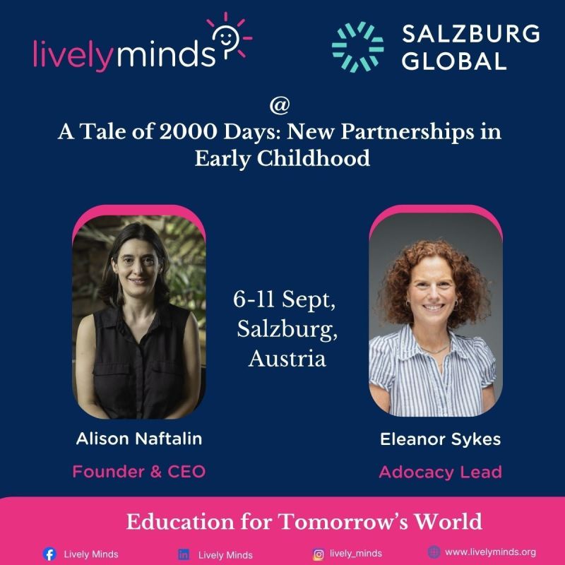 A Tale of 2000 Days : New Partnerships in Early Childhood.