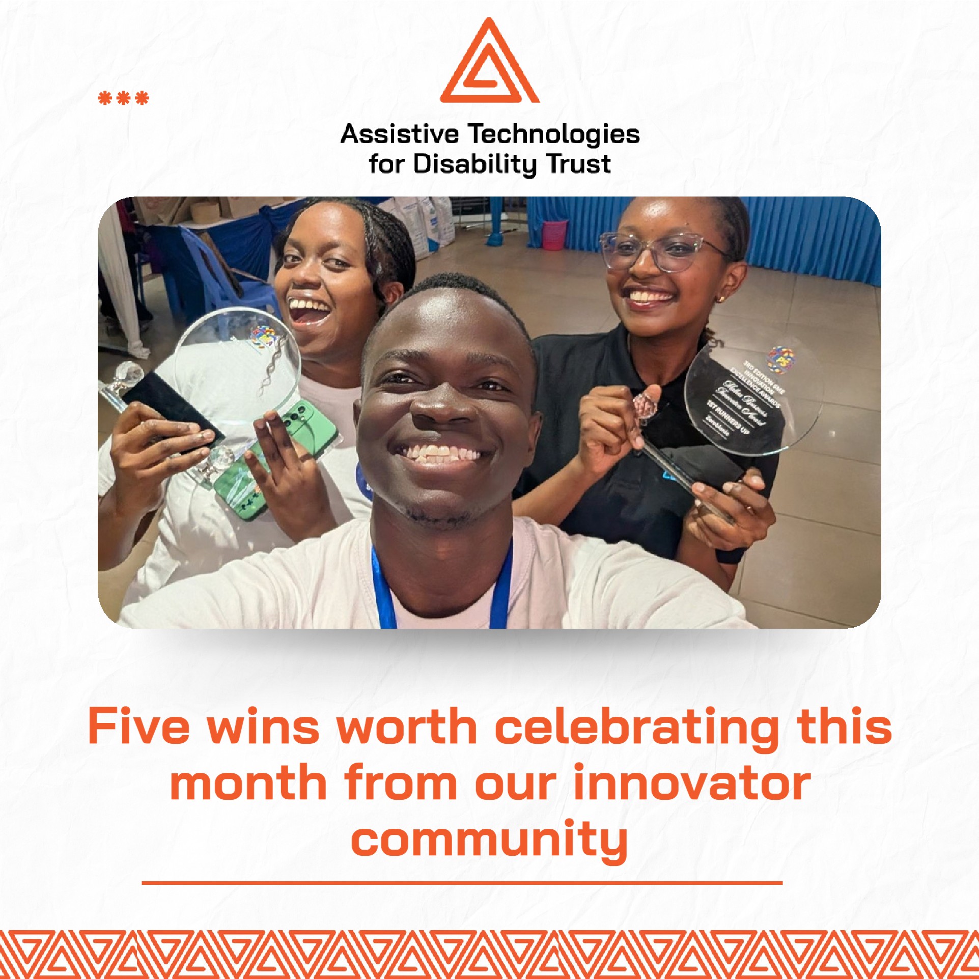 Five Wins from Africa’s Assistive Technology Innovator Community